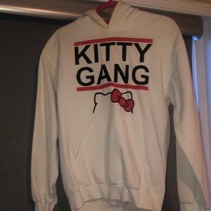 Kitty Gang White Sweater